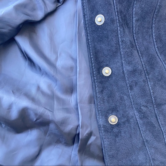 Doma Black Leather Pleated Jacket Riding Western S - Picture 3 of 10